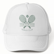 Sport Country Club Name Tennis Icons Sage Green