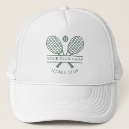 Sport Country Club Name Tennis Icons Sage Green キャップ