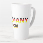 SPORT GERMANY カフェラテマグ (右アングル)