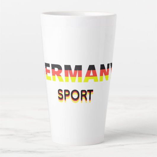 SPORT GERMANY カフェラテマグ (正面)