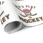 Sport Hockey ラッピングペーパー (ロールコーナー)