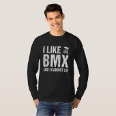 Sport I Like BMX And I Cannot Lie BMX Tシャツ (正面フル)