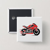 Sport Motorcycle 缶バッジ (正面&裏面)