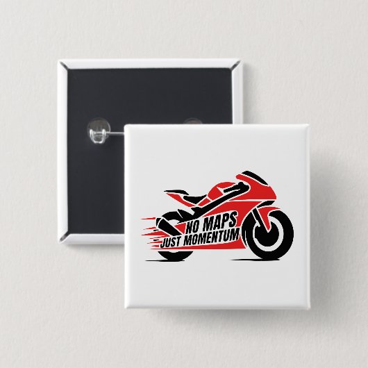 Sport Motorcycle 缶バッジ (正面&裏面)