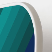 Sport Ocean Tide Stripes with Name ピックルボールラケット (左詳細)