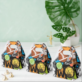 Sport Pattern With Balls フェイバーボックス