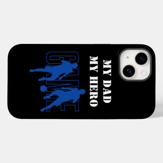 Sport playing soccer Case-Mate iPhoneケース (裏面 (横))