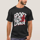 Sport Stacking Dad Speed Stacker Sport Stacking re Tシャツ (正面)