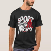 Sport Stacking Mom Speed Stacker Sport Stacking fr Tシャツ (正面)