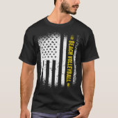 Sport Us Flag Beach Volleyball 1 Tシャツ (正面)