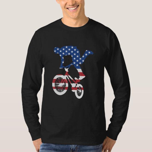 Sport Us Flag BMX_3 Tシャツ (正面)