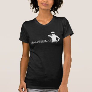 sportbikesの女の子は実際により多くの楽しい時を過します! tシャツ