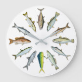 Sportfish Wall Clock ラージ壁時計 (正面)