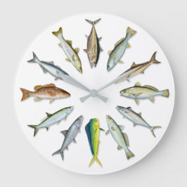 Sportfish Wall Clock ラージ壁時計