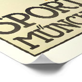 Sporthaus Schuster Sportswear and Sporting Goods ポスター (角)