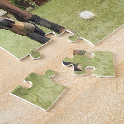 SPORTING HORSES ジグソーパズル (側面)