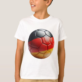 Sportliche Mode für Fans Deutsche Stolz Fußball  Tシャツ