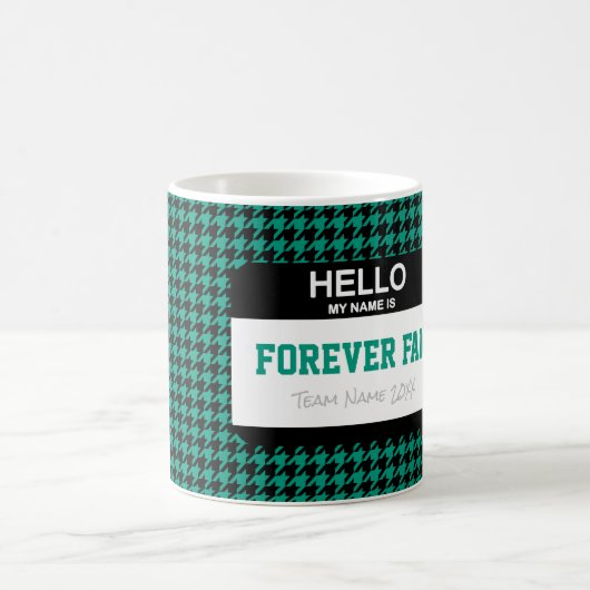 Sportsこんにちは私の名前はPhilly 千鳥格子の Year モーフィングマグカップ (中央)