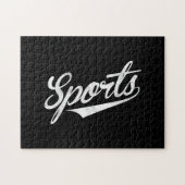 Sports A皮肉なおもしろいデザインはSと言う ジグソーパズル (横)
