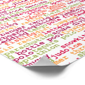 Sports Background ポスター (角)