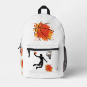 Sports Backpack プリントバックパック (正面)