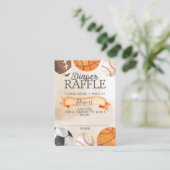 Sports Balls Nappy Raffle Card Insert エンクロージャーカード (スタンド正面)