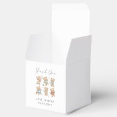 Sports bear baby shower, we can bearly wait フェイバーボックス (オープン)