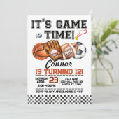 Sports Birthday All Sports 招待状 (スタンド正面)