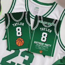 Sports Birthday Party Invitation