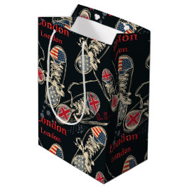 Sports Boots Fashion Pattern  ミディアムペーパーバッグ