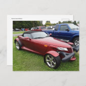 Sports Car ポストカード (正面/裏面)