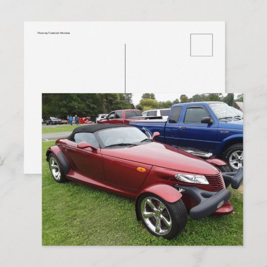 Sports Car ポストカード (正面/裏面)