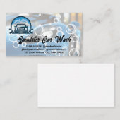 Sports Car | Auto Wash Clean Detailing 名刺 (正面/裏面)