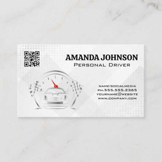 Sports Car | Driver Transport 名刺 (正面)