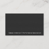 Sports Car | Performance Autos | Repair  名刺 (裏面)