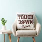 Sports Fan Football Throw Pillow クッション (椅子)