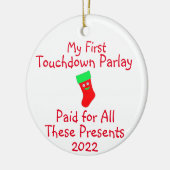 Sports Gambling Ceramic Ornament セラミックオーナメント (左)