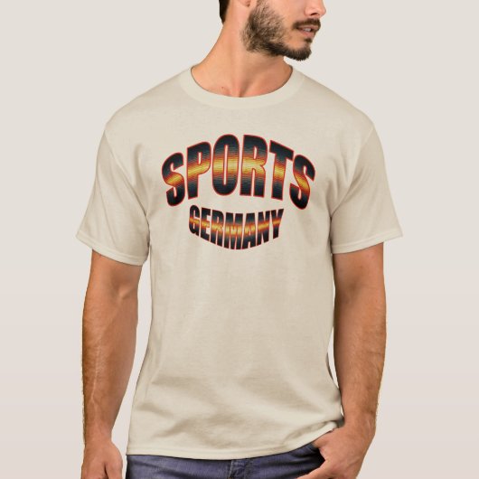 Sports Germany Top Design von Lou Segas Tシャツ (正面)