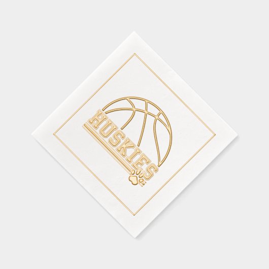 Sports Huskies  箔ナプキン (右)