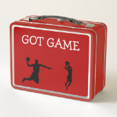 Sports Line Collection - メタルランチボックス (裏面)