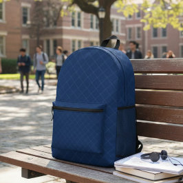 Sports Modern Soccer Backpack for Boys - Cool Blue プリントバックパック