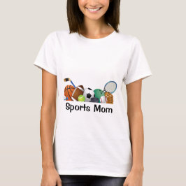 Sports Momカスタマイズ可能Tシャツ Tシャツ