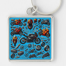 Sports Motorcycles: Speed and Performance キーホルダー