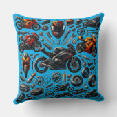 Sports Motorcycles: Speed and Performance クッション (裏面)