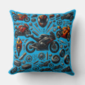 Sports Motorcycles: Speed and Performance クッション (正面)