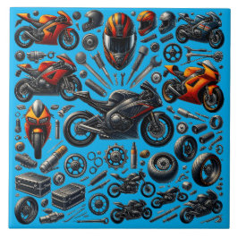 Sports Motorcycles: Speed and Performance タイル