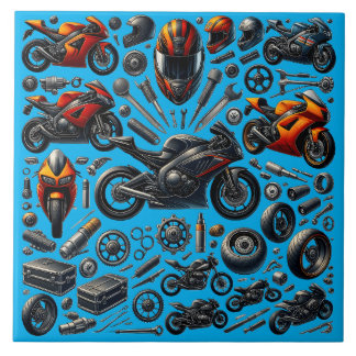 Sports Motorcycles: Speed and Performance タイル