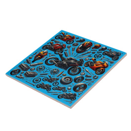 Sports Motorcycles: Speed and Performance タイル (側面)