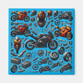 Sports Motorcycles: Speed and Performance マグネット