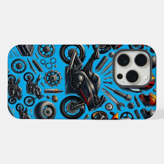 Sports Motorcycles: Speed and Performance iPhoneケース (裏面横)